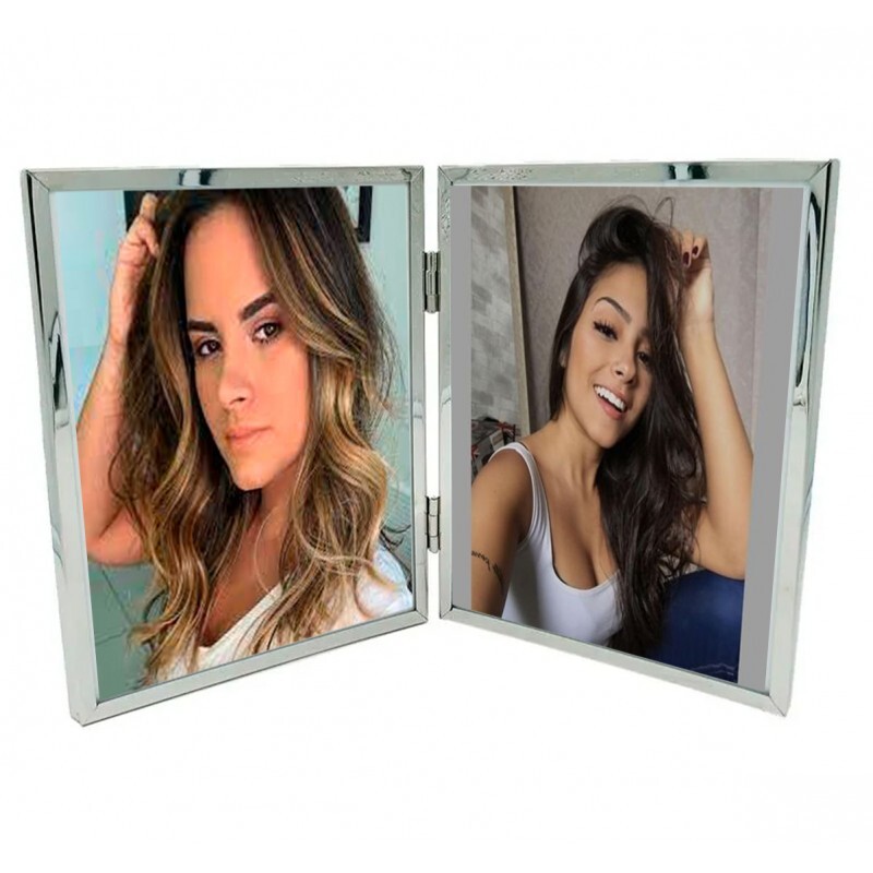 PORTA RETRATO DUPLO KONYA 10X15CM # FOTM0067