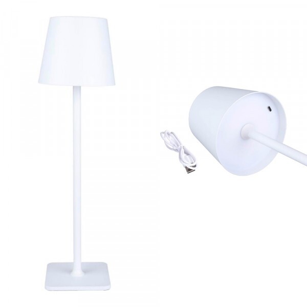 LUMINARIA ELEGANCE BRANCA USB 38X9.5CM # 220960
