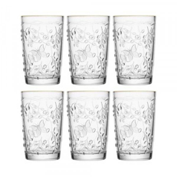 JG COPO NEW BUTTERFLY FIO DE OURO 330ML C/6#220866