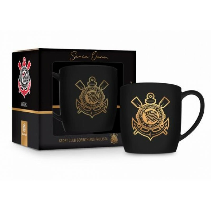 CANECA CORINTHIANS SERIE OURO 360ML # 11764