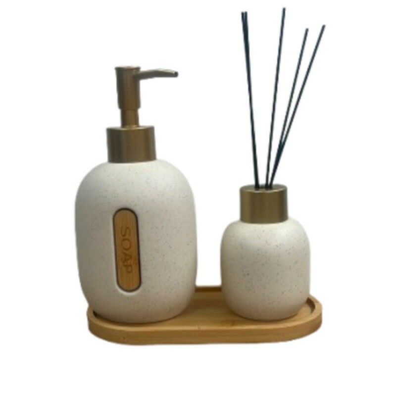 JG BANHEIRO CONCEPT BEGE C/3PCS # 18504