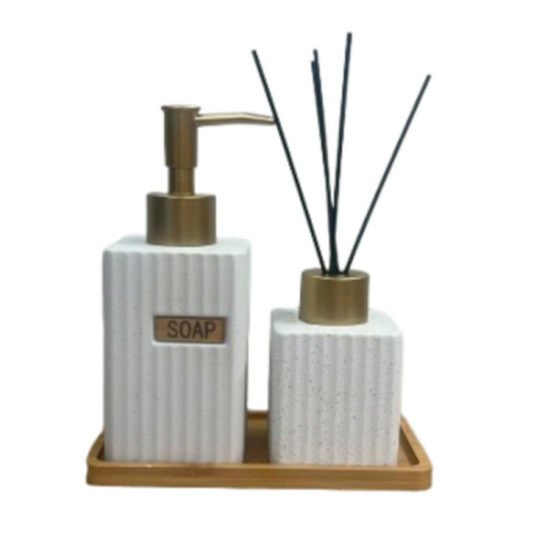 JG BANHEIRO LISSE BRANCO C/3PCS # 18505