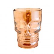 CANECA CAVEIRA ROCK STYLE AMBAR 510ML # 7578