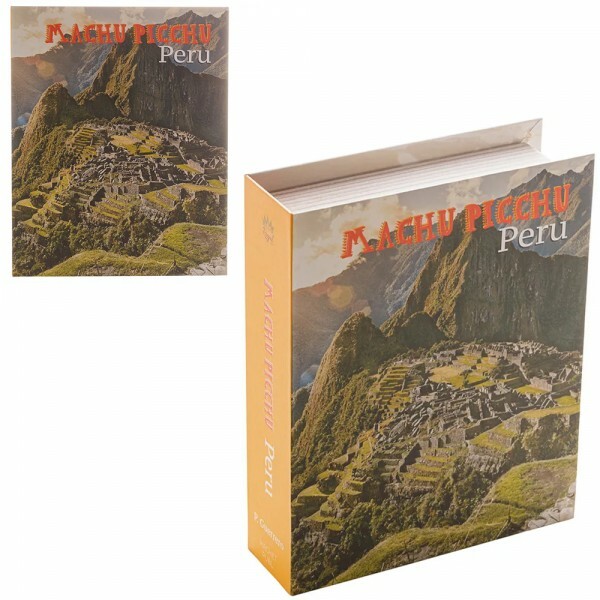 CAIXA LIVRO PERU 20X16X5CM # 61294