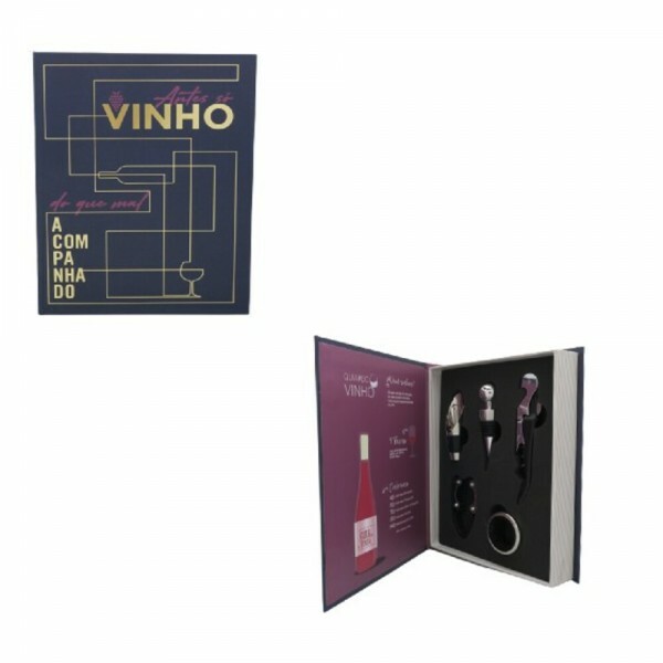 KIT VINHO C/5 PCS ANTES SO VINHO # WC4010088