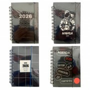 AGENDA 2026 14.8X10.5CM 168 FOLHAS # 6854