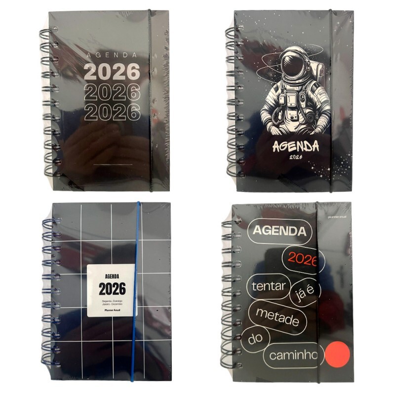 AGENDA 2026 14.8X10.5CM 168 FOLHAS # 6854