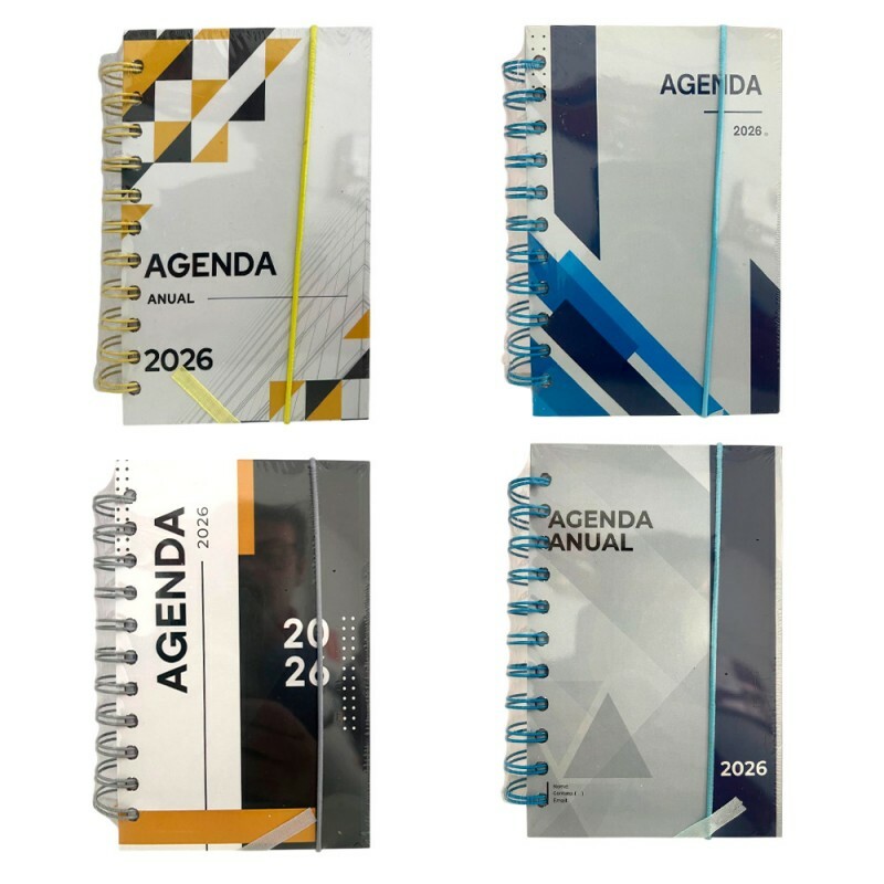 AGENDA 2026 14.8X10.5CM 168 FOLHAS # 6855