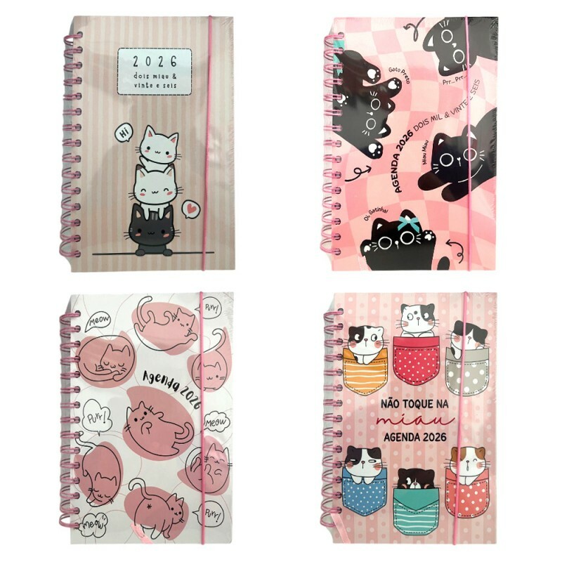 AGENDA 2026 21X14CM 168 FOLHAS # 6836
