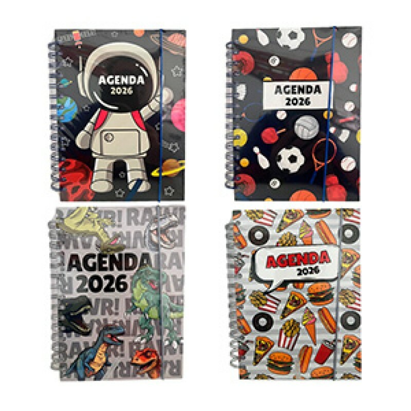 AGENDA 2026 21X14CM 168 FOLHAS # 6842