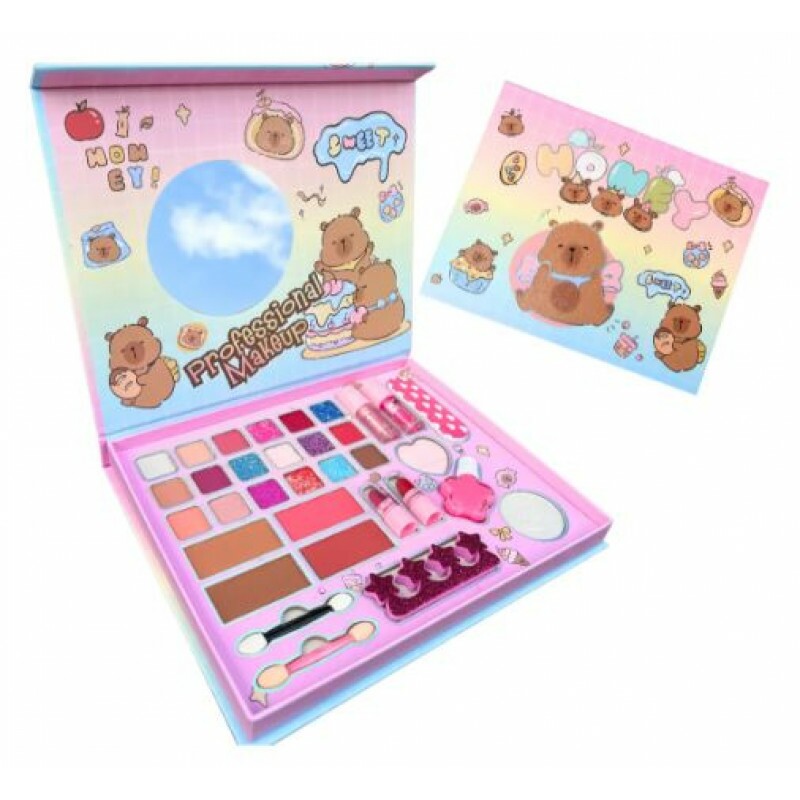 KIT MAQUIAGEM CAPIVARA C/33PCS # L2398