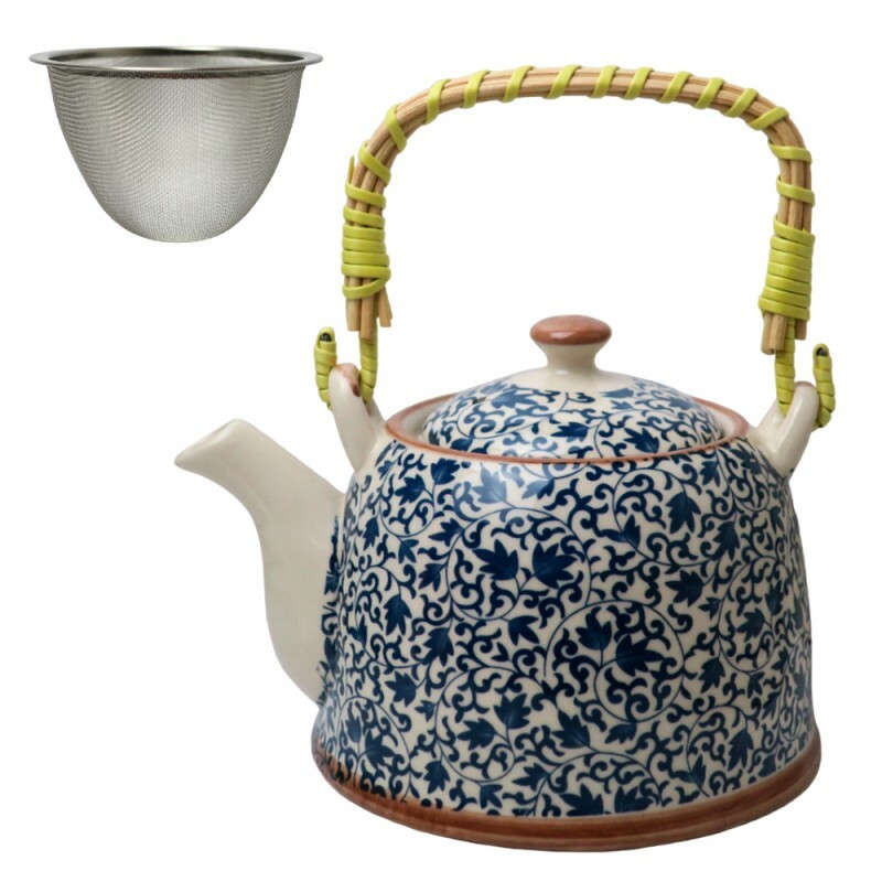 BULE BRANCO/AZUL C/INFUSOR G 900ML # BUL30B