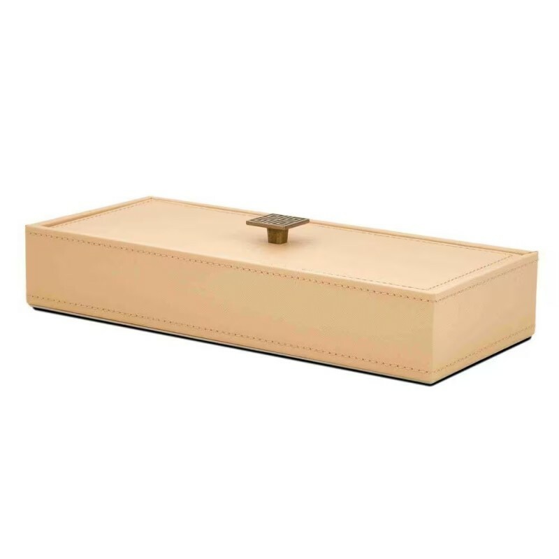 CAIXA MDF C/REVESTIMENTO 24X10X5CM # 17890