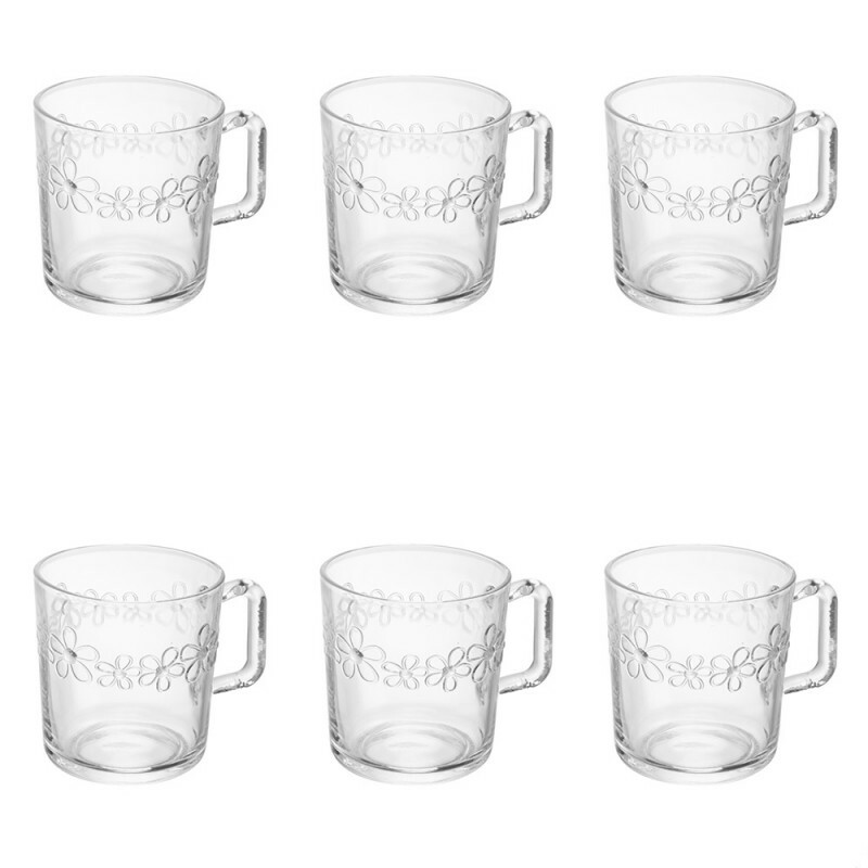 JG CANECAS LUNAFLEUR 270ML C/6PCS # 21659