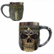 CANECA CAVEIRA MEDIEVAL 400ML  # CZ-01