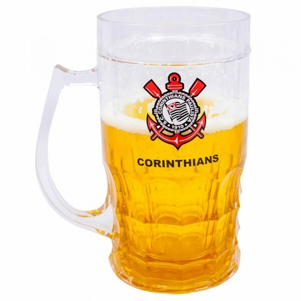 CANECA CERVEJA CORINTHIANS 400ml # 8825-1 CO