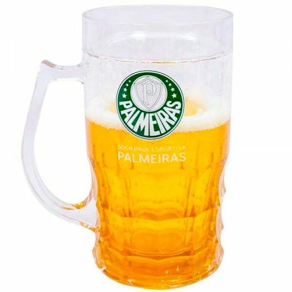 CANECA CERVEJA PALMEIRAS 400ML # 8825-3PA