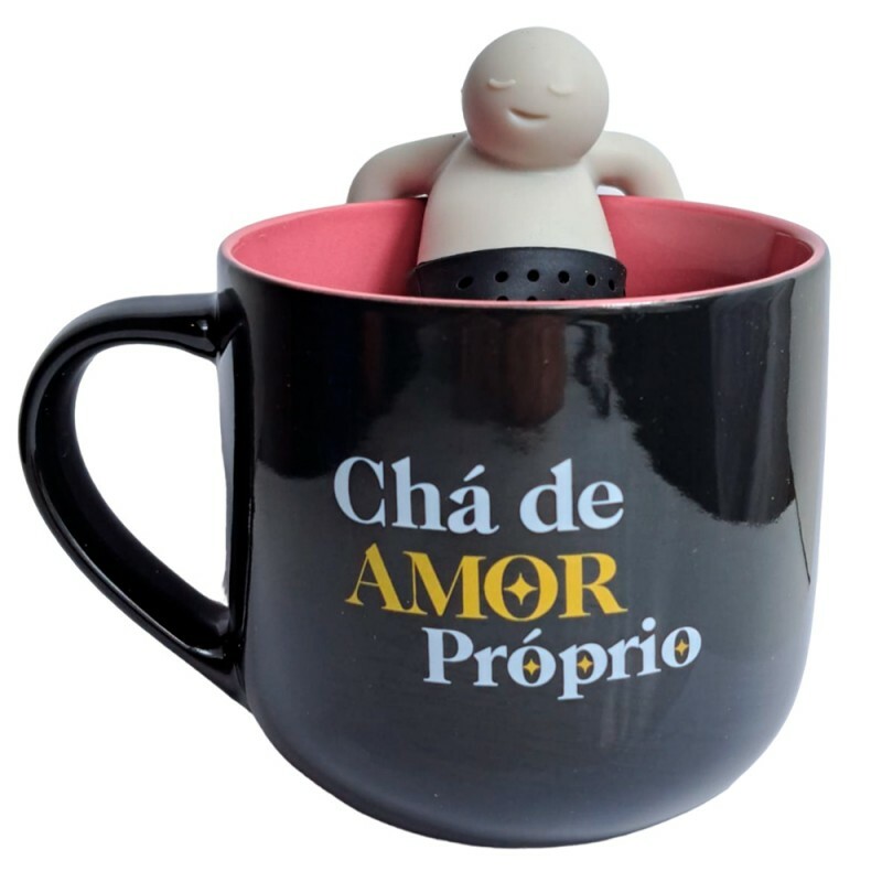 CANECA C/INFUSOR AMOR PROPRIO 350ML #10024964