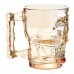 CANECA CAVEIRA DOURADA 500ML # 3077