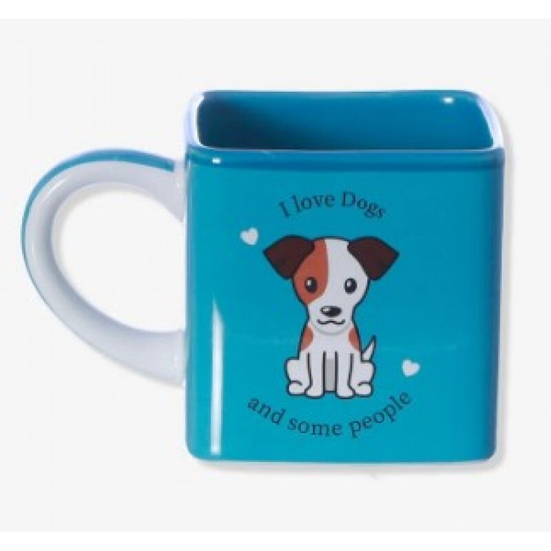 CANECA CUBO I LOVE DOGS 300ML # 10025017