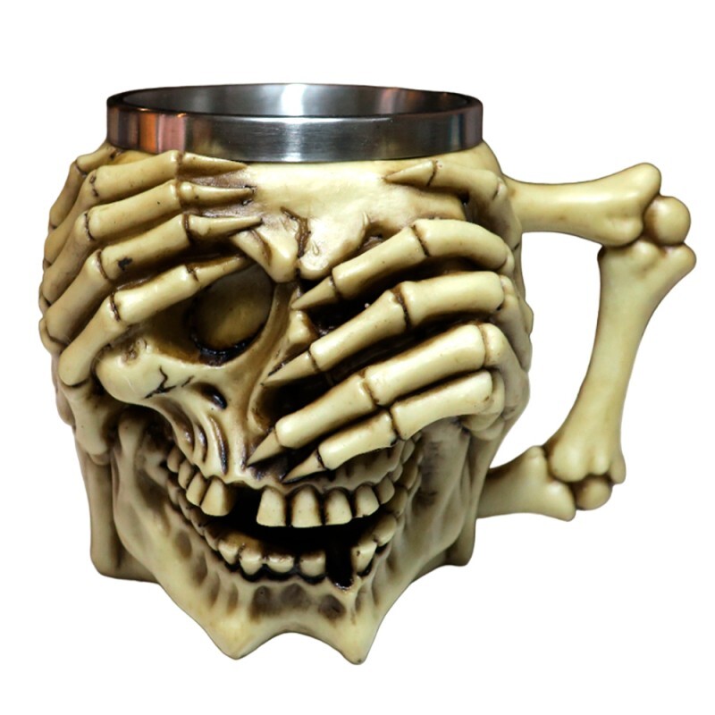 CANECA MEDIEVAL CAVEIRA 400ML # CZ-05