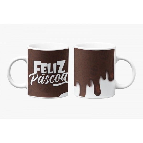 CANECA FELIZ PASCOA 325ML #CN0604@