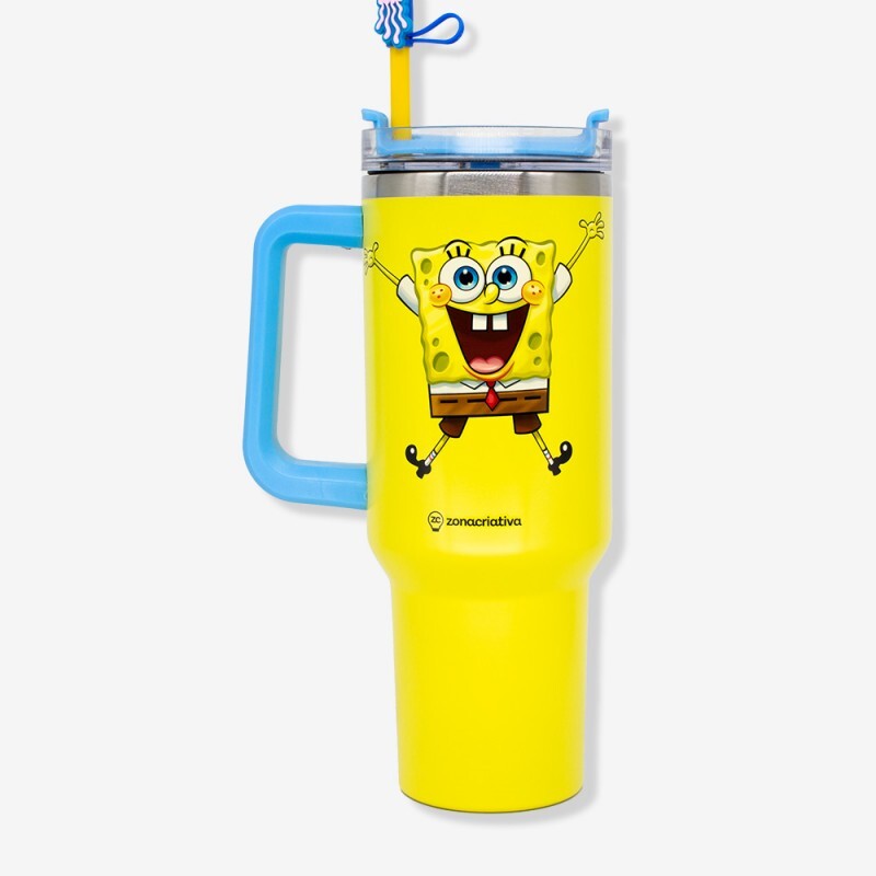 CANECAO TUMBLER BOB ESPONJA 1.15LT # 10025744