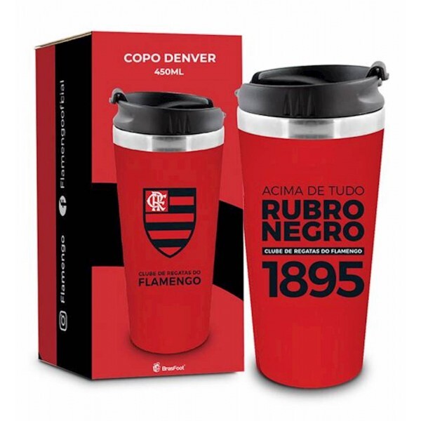 COPO DENVER EMBORRACHADO FLAMENGO 450ML # 13201