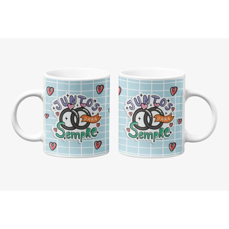 CANECA NAMORADO JUNTOS SEMPRE 325ML # CN0806