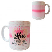 CANECA MAE O AMOR MAIS BONITO 325ML # CN2503