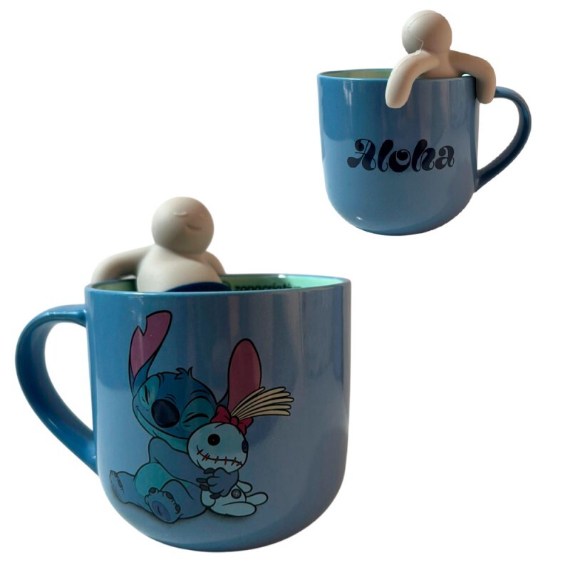 CANECA STITCH C/INFUSOR 330ML # 10026420