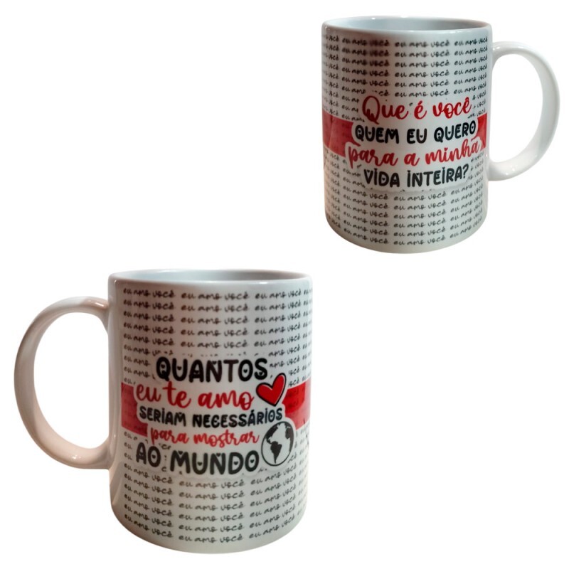 CANECA QUANTOS EU TE AMO 325ML # CN2513