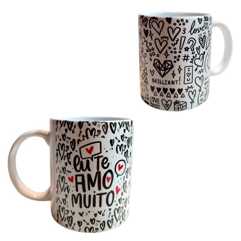 CANECA EU TE AMO MUITO 325ML # CN2519