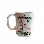 CANECA VOCE GANHOU MEU CORACAO 325ML # CN2517