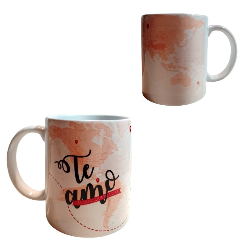 CANECA TE AMO EM QUALQUER LUGAR 325ML # CN2512