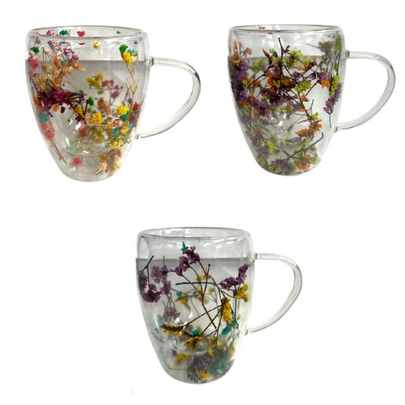 CANECA BOROSSILICATO PAREDE DUPLA 350ML # CV-002