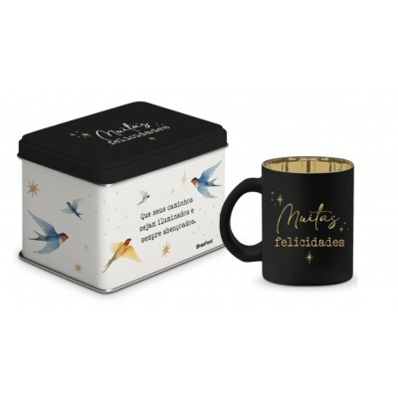 CANECA DIAMOND CAMINHOS SEJAM  NA LATA 300ML#14853