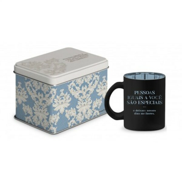 CANECA DIAMOND PESSOAS IGUAIS NA LATA 300ML#14855