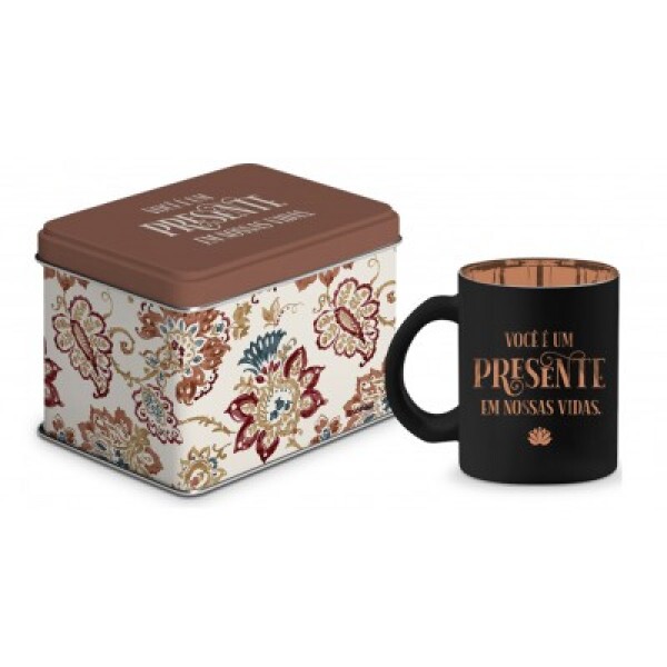 CANECA DIAMOND VOCE E UM PRESENTE NA LATA # 14856