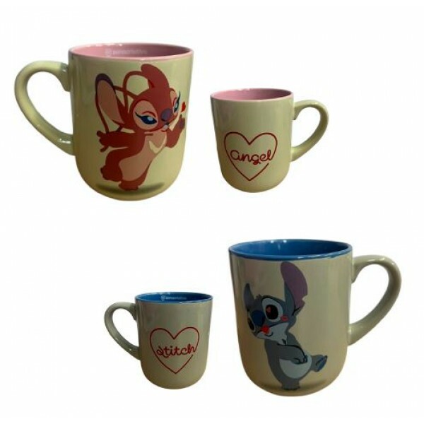 KIT CANECA MARY STITCH ANGEL NAMORADOS # 10026834