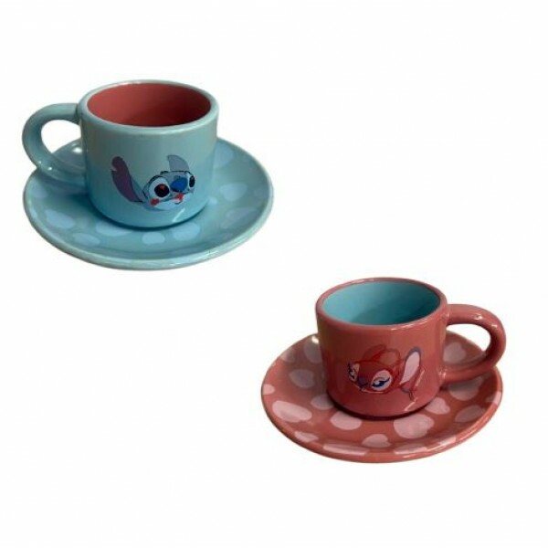 KIT XICARA STITCH ANGEL NAMORADOS C/PIRES#10026389