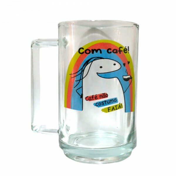 CANECA CHOP FLORK COM CAFE 335ML # H203...