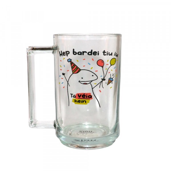 CANECA CHOP FLORK HEP BARDEI VEIA 335ML # H203...