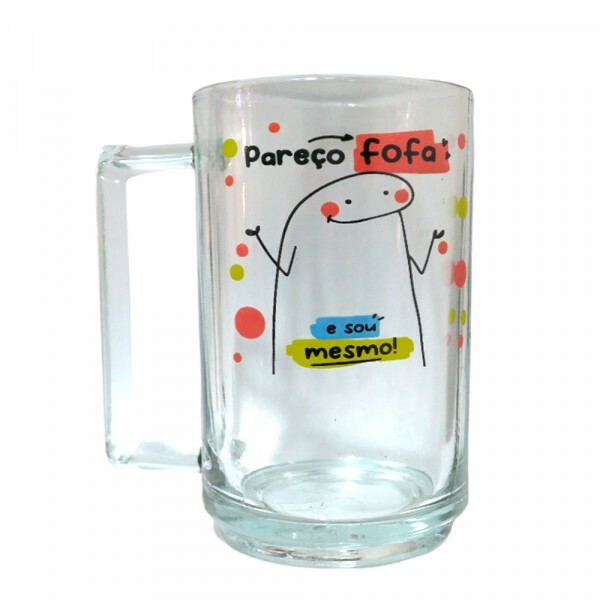 CANECA CHOP FLORK PARECO FOFA 335ML # H203...