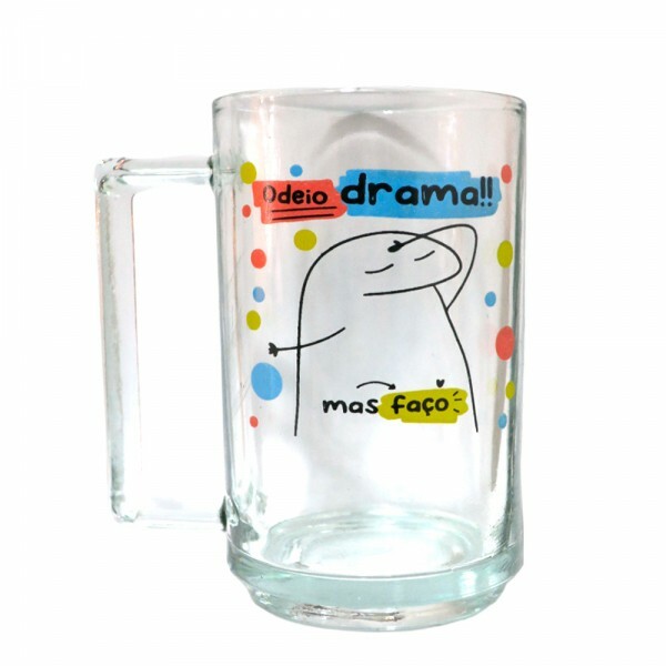 CANECA CHOP FLORK ODEIO DRAMA 335ML # H203...