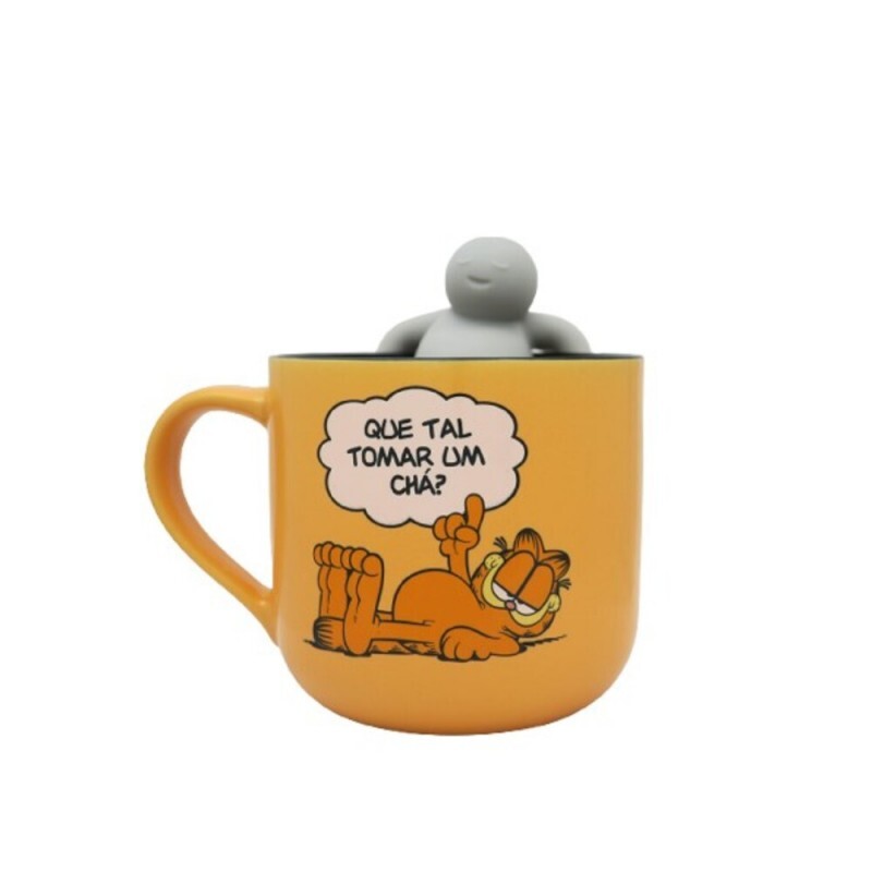 CANECA C/ INFUSOR  GARFIELD 350ML # 10024445