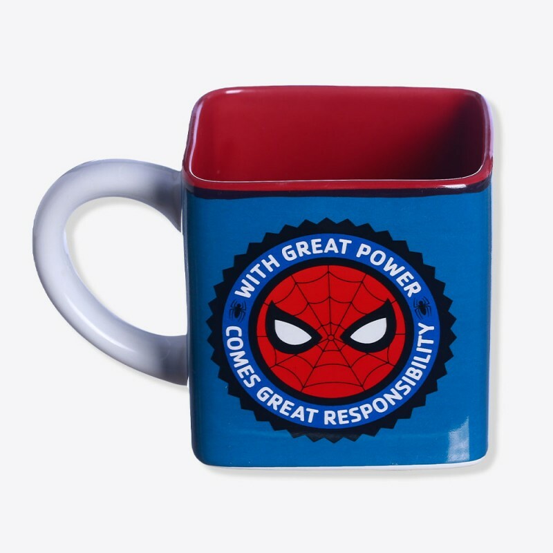 CANECA CUBO SPIDERMAN 300ML # 10024417