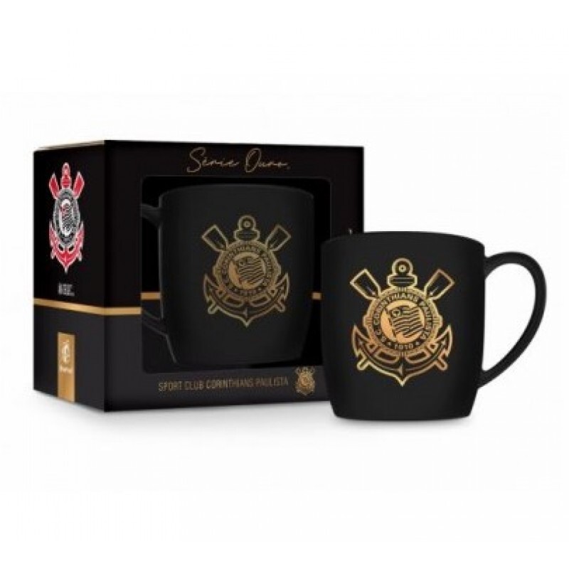 CANECA CORINTHIANS SERIE OURO 360ML # 11764