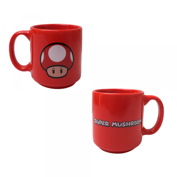 CANECA MINI TINA SUPER MARIO COGUMELO 100ML # 10024460