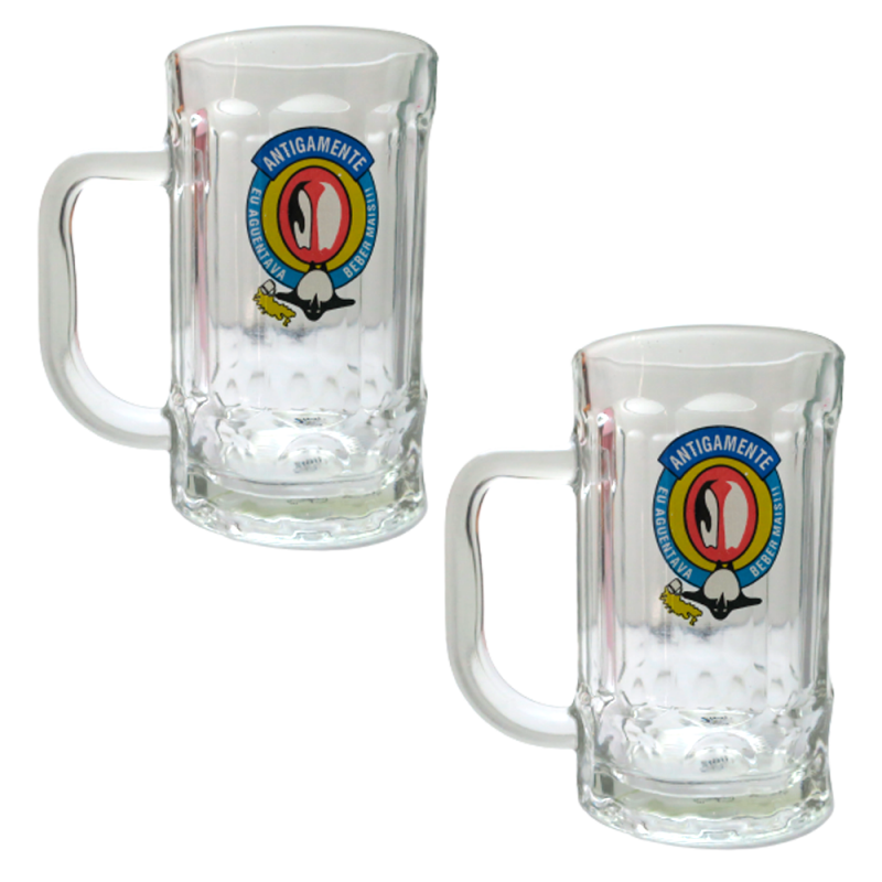 JG CANECA CHOPP ANTIGAMENTE C/2 PCS 430ML # 500